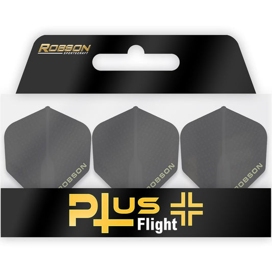 Robson Plus Flight No.2 Dimpled Black Dart Flights