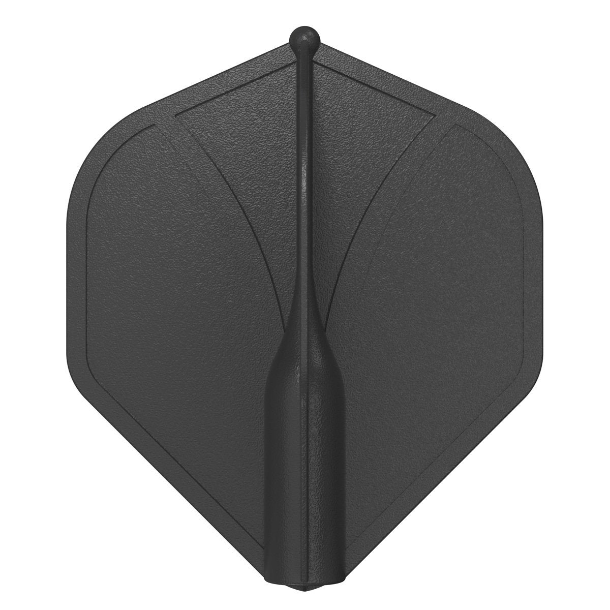 Shot Airfoil Molded No.2 Black Dart Flights