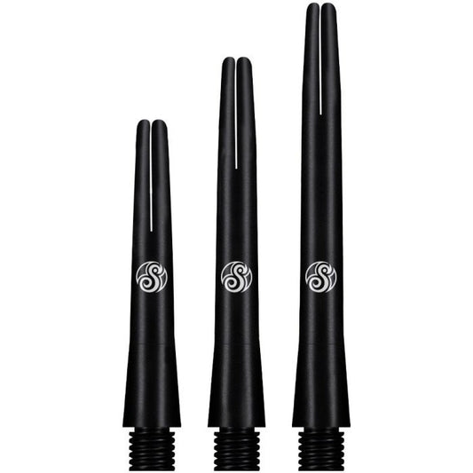 Shot Aluminium Black Dart Shafts