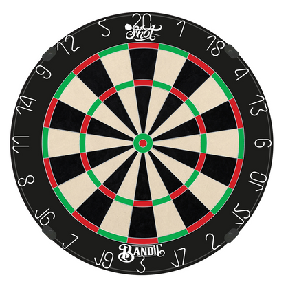Shot Bandit Professional Dartboard Dartskive