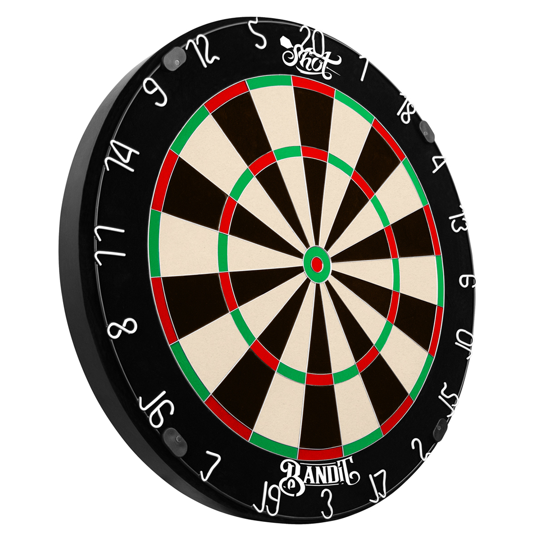 Shot Bandit Professional Dartboard Dartskive