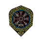 Shot Branded No.6 Viking Drakka Darts Flights