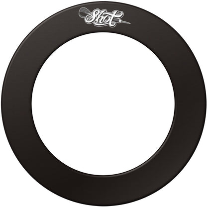 Shot Dart Surround Svart - Beskyttelsesring Dartskive 