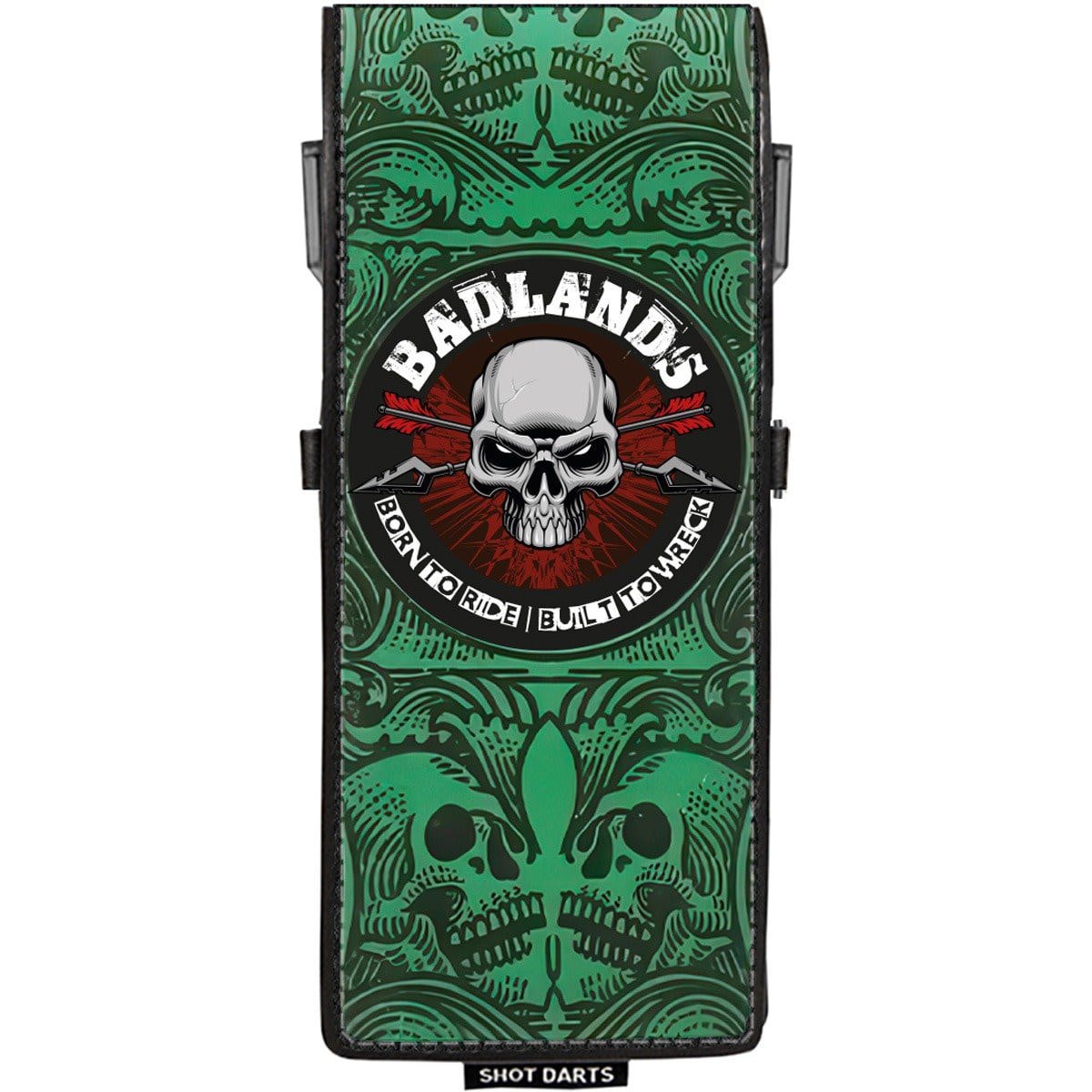 Shot Inked Dart Wallet Badlands Green