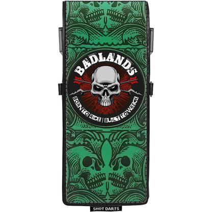 Shot Inked Dart Wallet Badlands Green