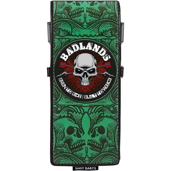 Shot Inked Dart Wallet Badlands Green