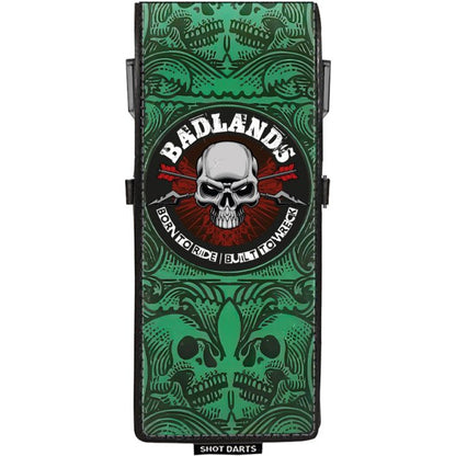Shot Inked Dart Wallet Badlands Green