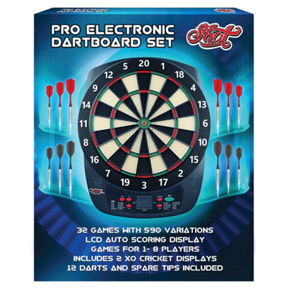 Shot Pro Electronic Dartboard Set Elektronisk Dartskive