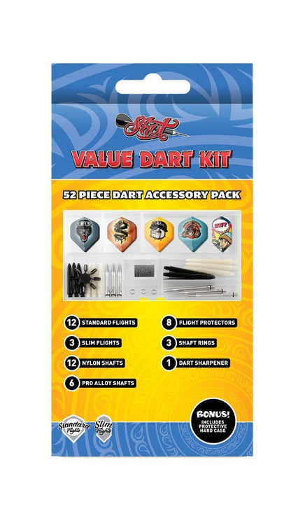 Shot Value Range Dart Kit  Komplett Dartpiler Sett