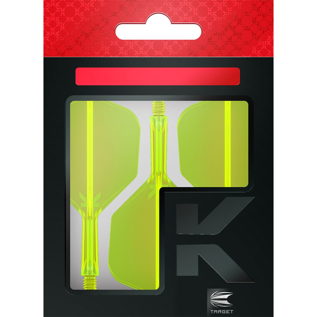 Target K-Flex Neon Dart Flight System Yellow No. 06 
