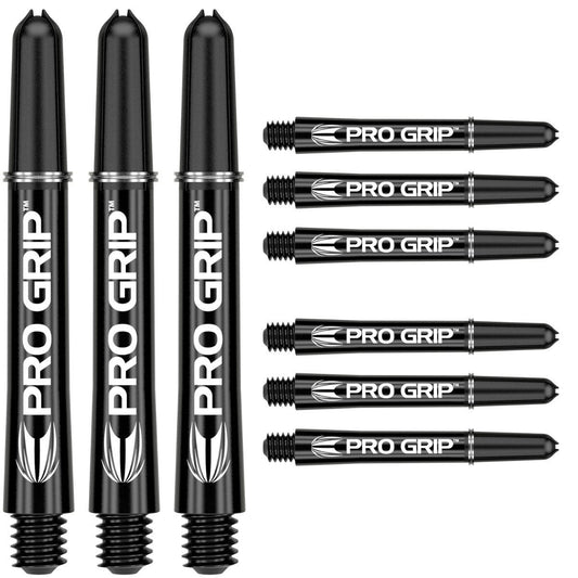 Target Pro Grip Black Short 3 Sets Dart Bakstykke