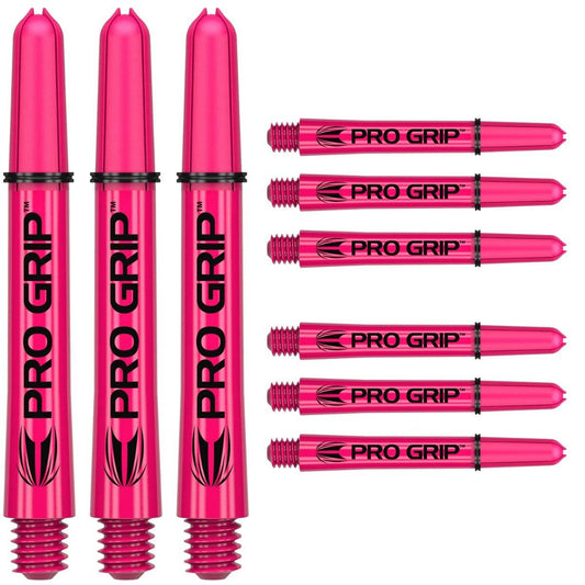 Target Pro Grip Pink Short 3 Sets Dart Bakstykke