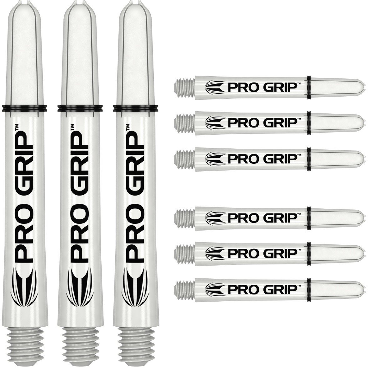 Target Pro Grip White In Between Plus 3 Set Dart Bakstykker
