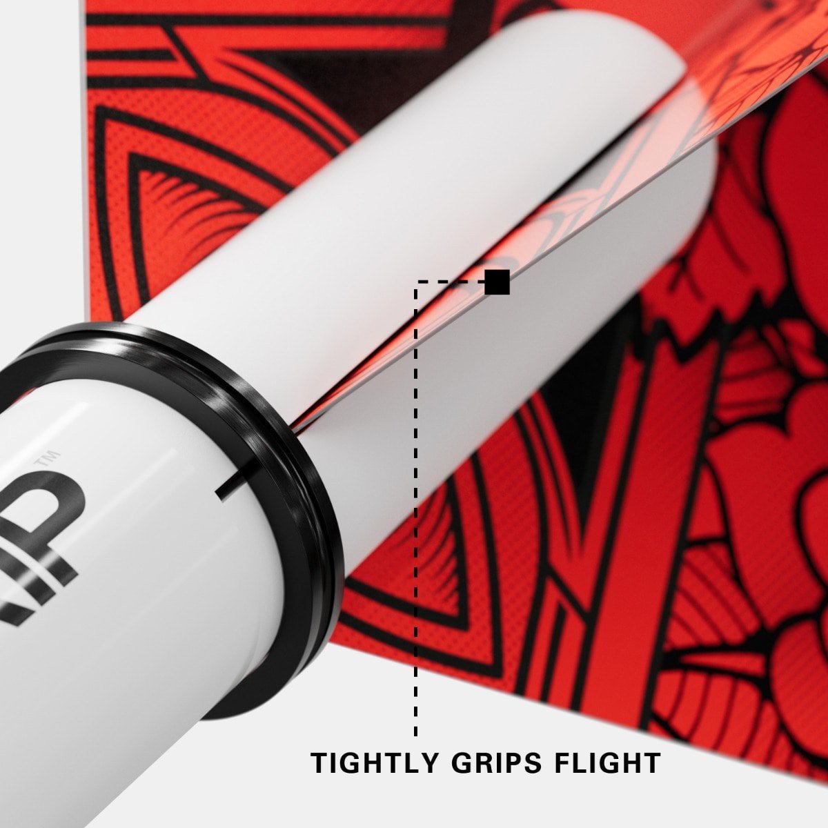 Target Pro Grip White Plus 3 Set Dart Bakstykker