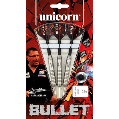 Unicorn Bullet Stainless Gary Anderson 23g Dartpiler