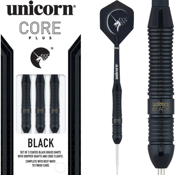Unicorn Core Plus Black Brass S2 Dartpiler
