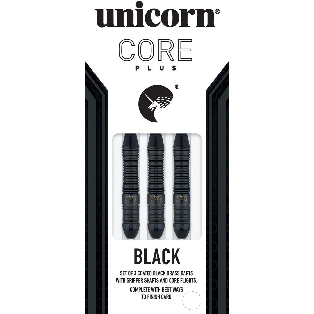 Unicorn Core Plus Black Brass S2 Dartpiler