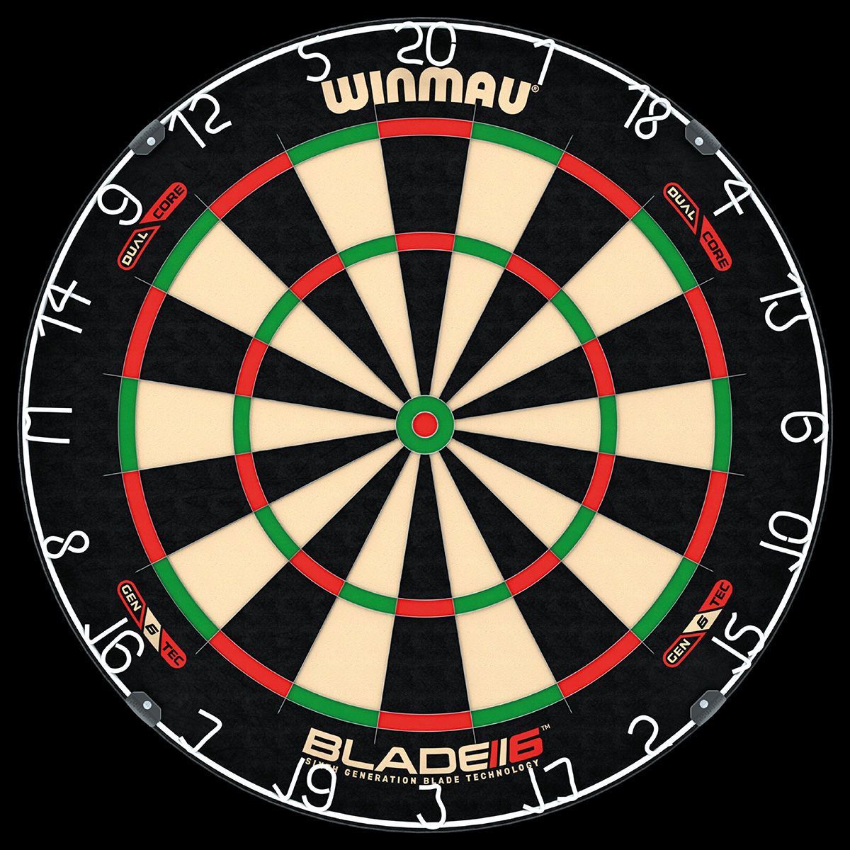 Winmau Blade 6 Dual Core Dartskive