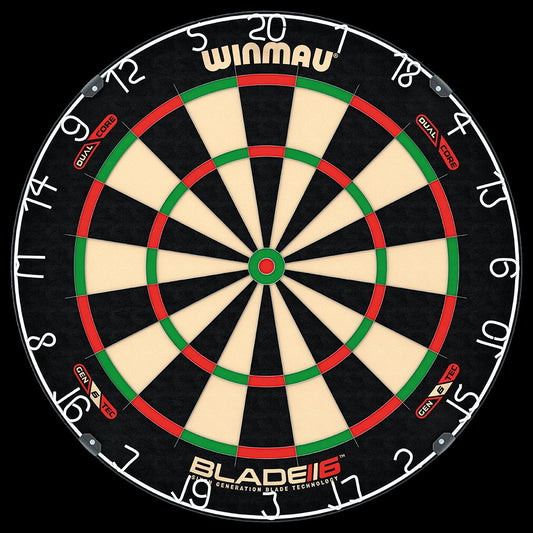 Winmau Blade 6 Dual Core Dartskive