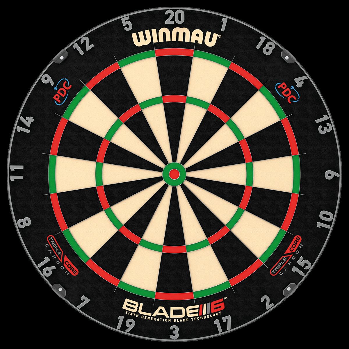 Winmau Blade 6 Triple Core Dartskive