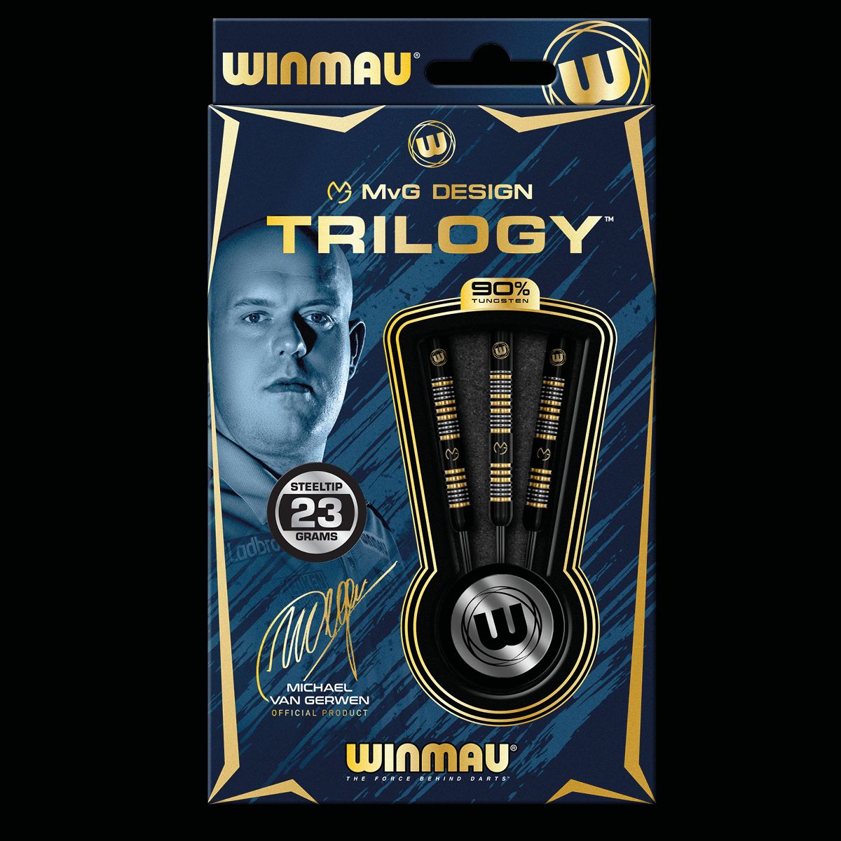 Winmau MvG Trilogy 90% Dartpiler