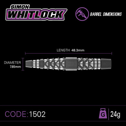 Winmau Simon Whitlock Atomised 90% 25g Dartpiler