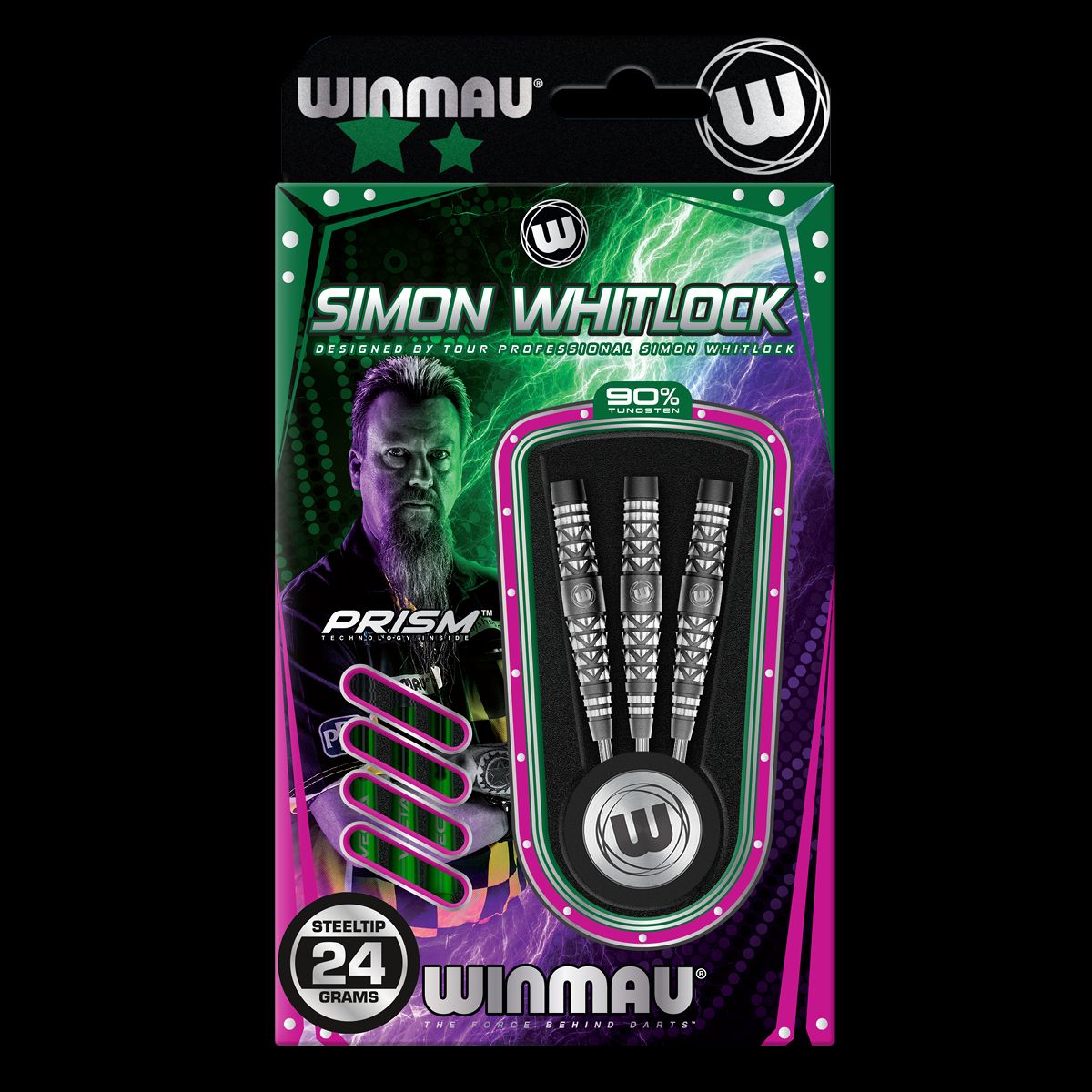 Winmau Simon Whitlock Atomised 90% Dartpiler