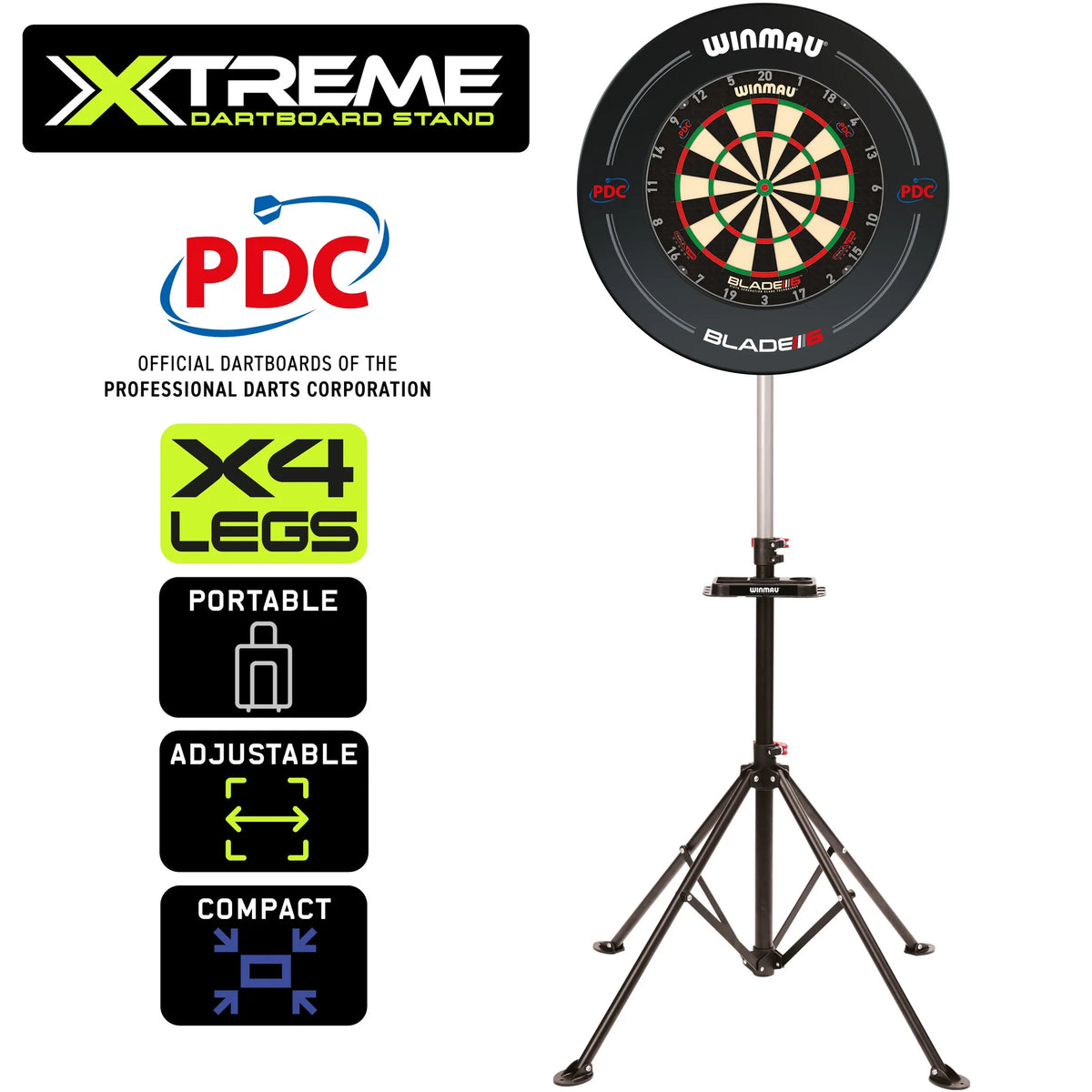 Winmau Xtreme Dartboard Stand 2 