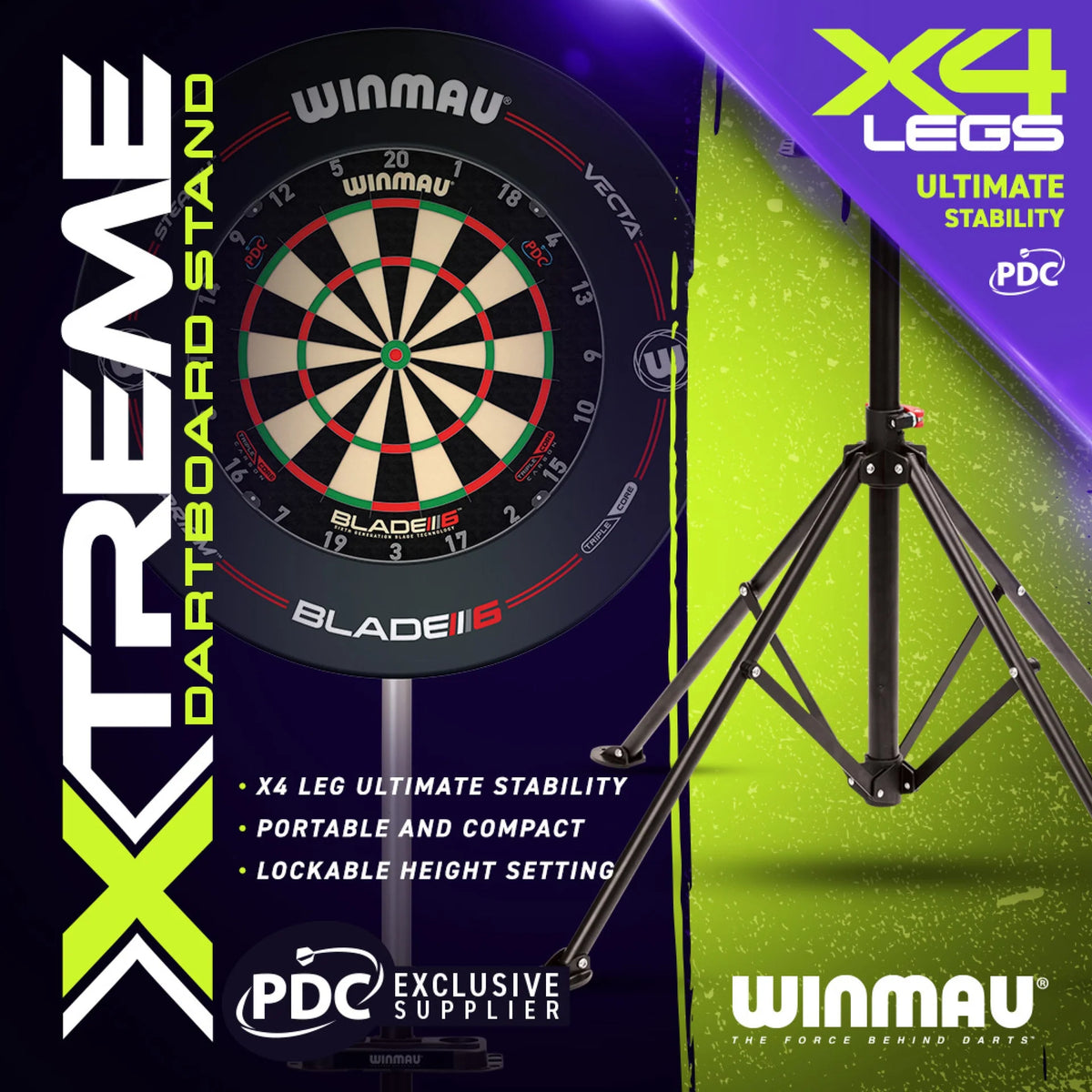 Winmau Xtreme Dartboard Stand 2 