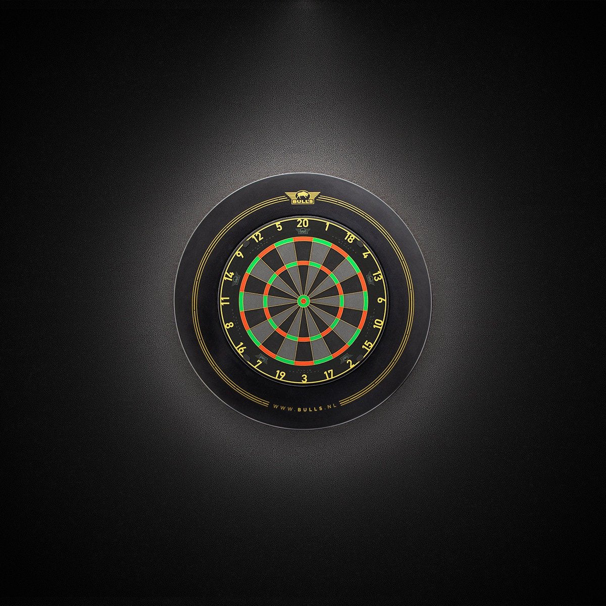 Bull's Advantage Black Professional Dartboard