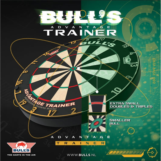 Bull's Advantage Trainer Dartboard Gold