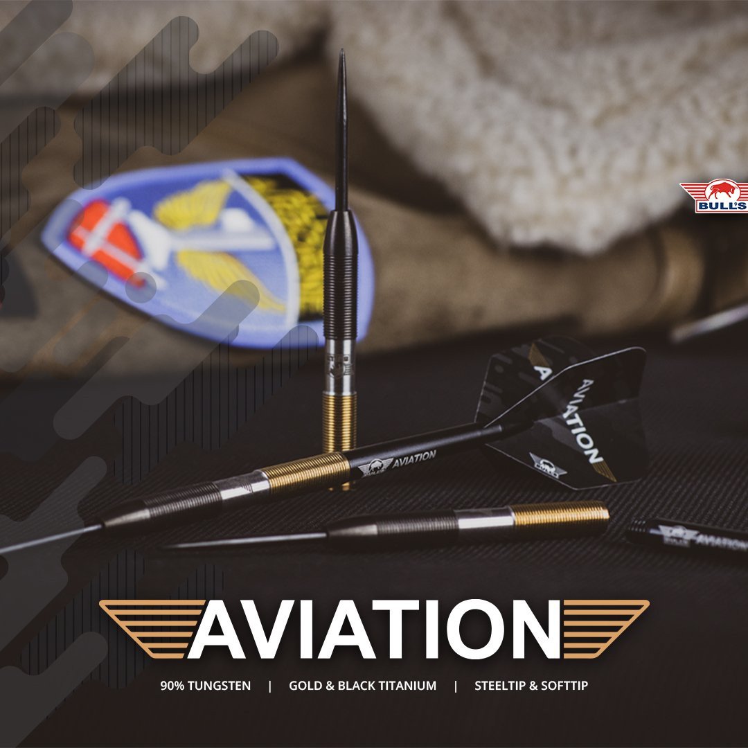 Bull's Aviation Dartpiler 90%