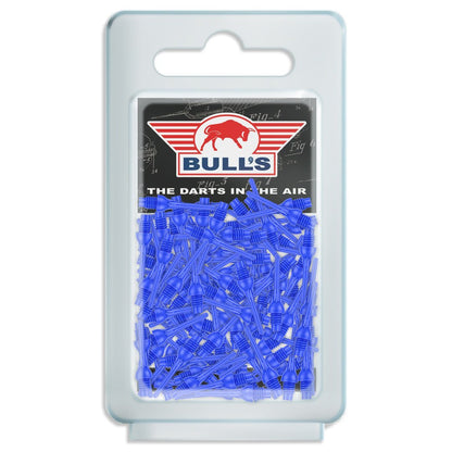 Bull's Ballpoint Softtip Points Blue 100 pcs -19mm