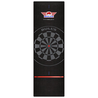 Bull's Carpet Dartmat Svart med Oche 300x90 cm - Dartmatte