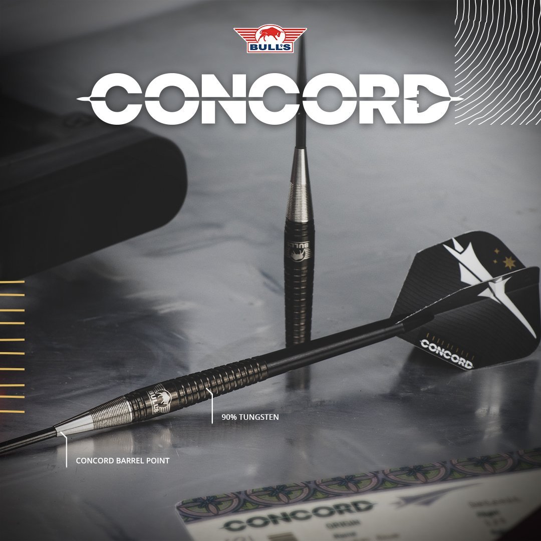 Bull's Concord Dartpiler 90% Tungsten