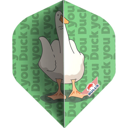 Bull's Design 100 Duck You – dartflights i No.2-form