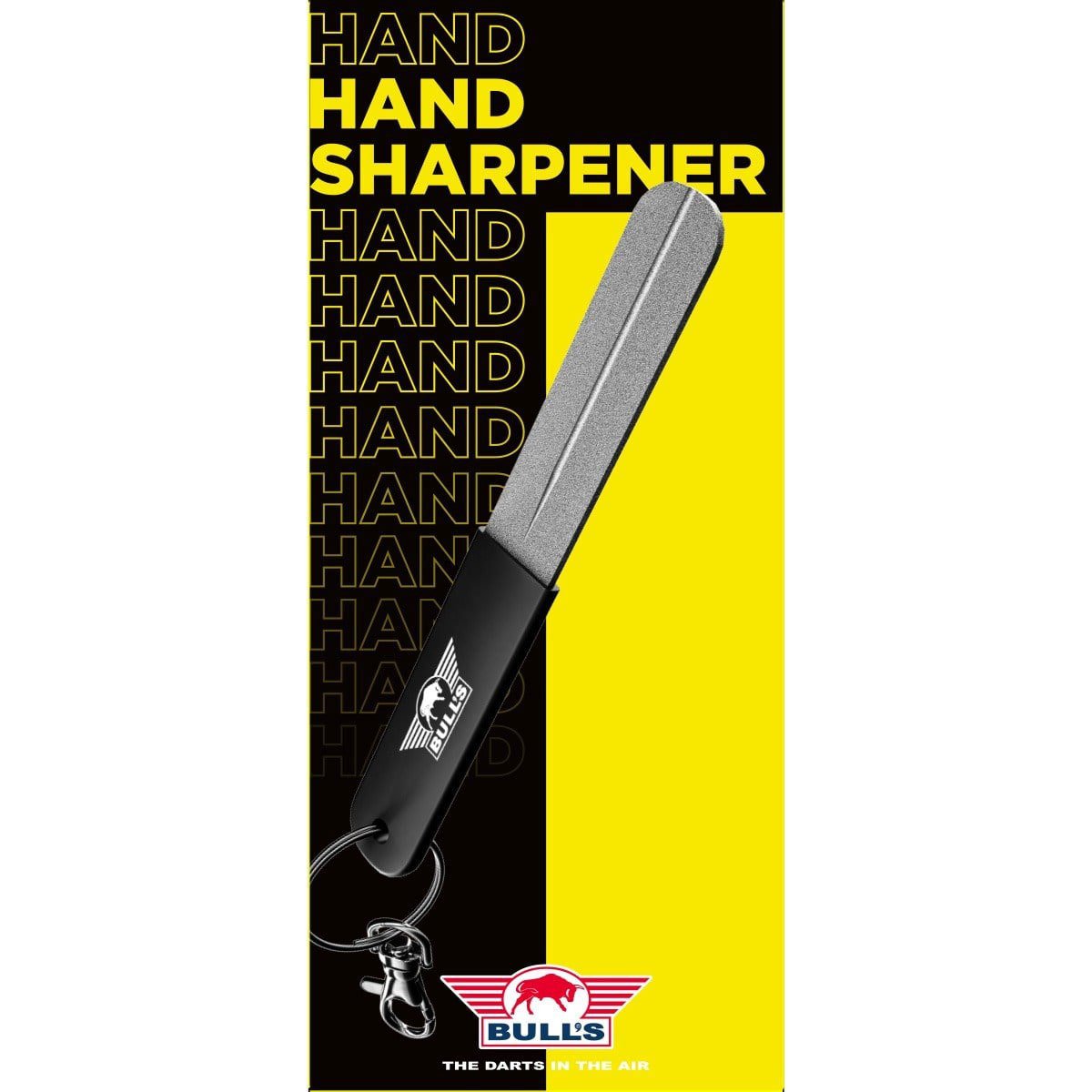Bull's Grooved & Flat Hand Dart Sharpener 