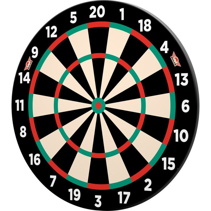 Bull's Magnetic Paper Dartboard Cabinet Set