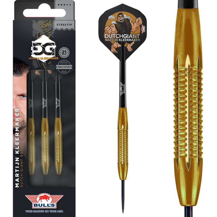 Bull's Martijn Kleermaker SC Brass 21g Dartpiler