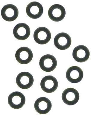 Bull's O-rings Rubber 15 stk.