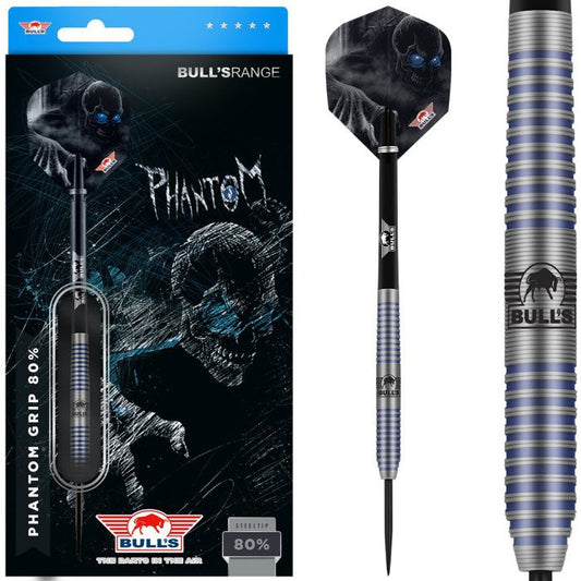 Bull's Phantom Grip Dartpiler 80% Tungsten