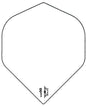 Bull's One00 Flight White Plain 100mic."tiny one00 logo"