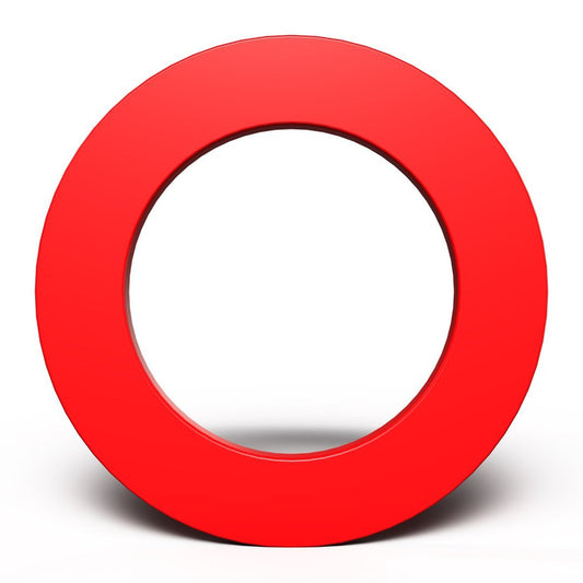 Bull's Plain PU Surround - Red