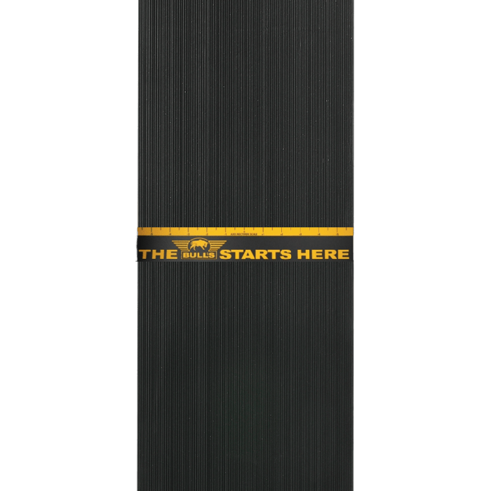 Bull's Dart Matte Gummi 300x60 cm med Kastlinje | Premium Dartmatte