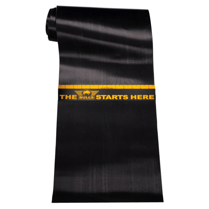 Bull's Dart Matte Gummi 300x60 cm med Kastlinje | Premium Dartmatte