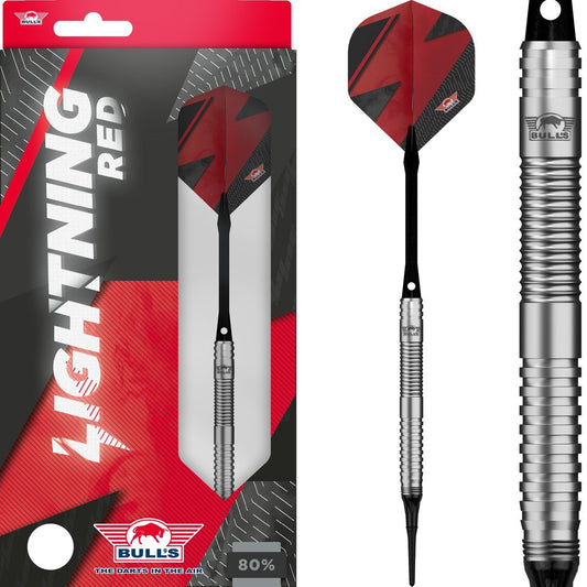 Bull's Softtip Lightning Red 80% - 21g