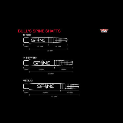 Bull's Spine Shafts Red