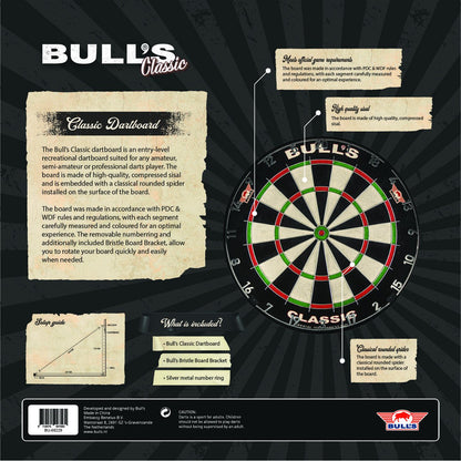Bull's The Classic Dartboard