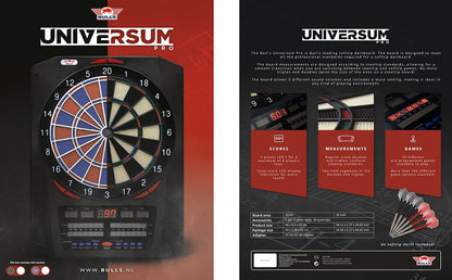 Bull's Universum Pro Softtip Dartskive - Elektronisk Dartboard