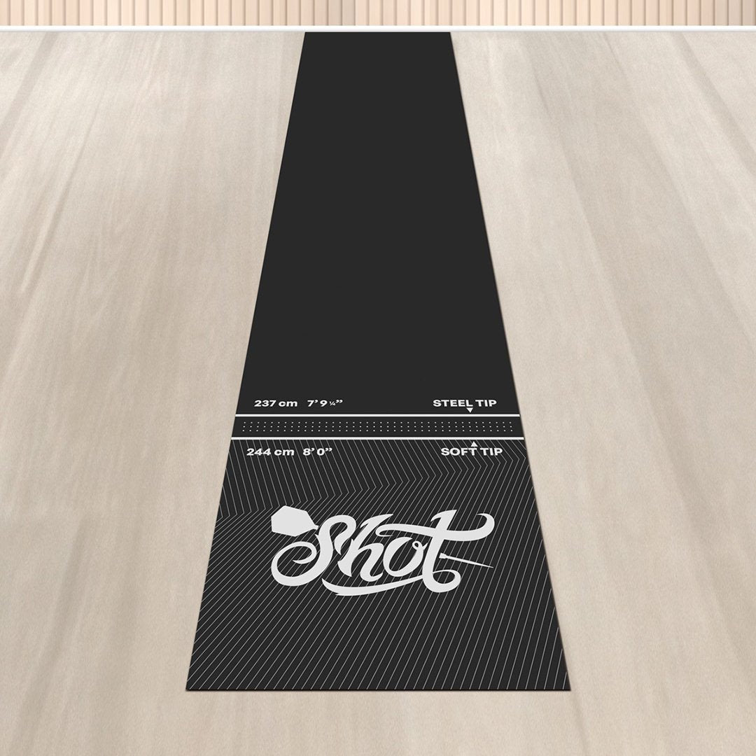 Shot Rec Room Dartmat 300x60 cm - Dartmatte